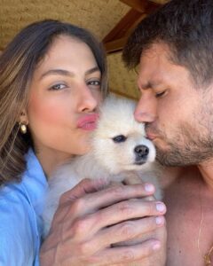 Mari Gonzalez e Jonas Sulzbach com Marsh (Foto: Reprodução Instagram)